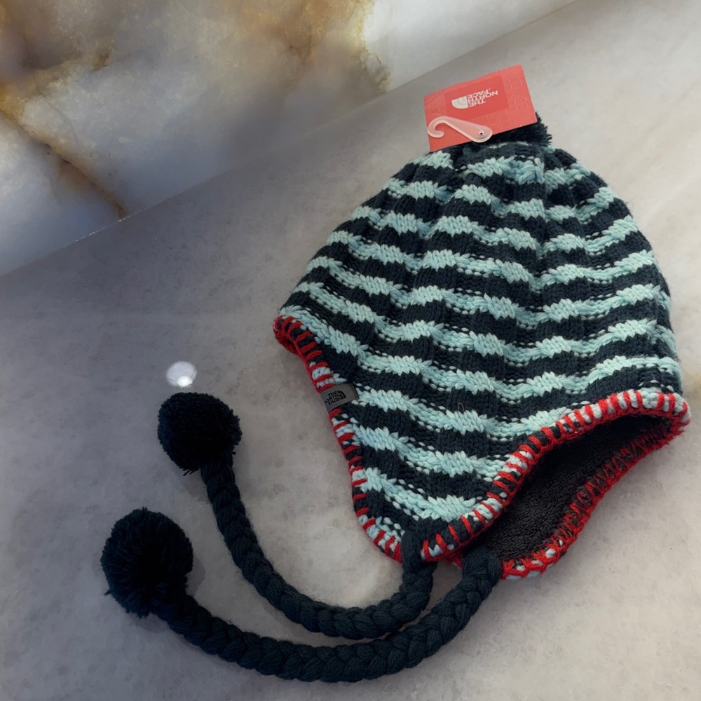 The north face winter hat.